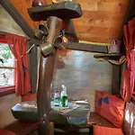 캠프장 Baumhaushotel - Geheime Welt Von Turisede - Kulturinsel Einsiedel