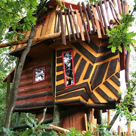 Baumhaushotel - Geheime Welt Von Turisede - Kulturinsel Einsiedel Campsite